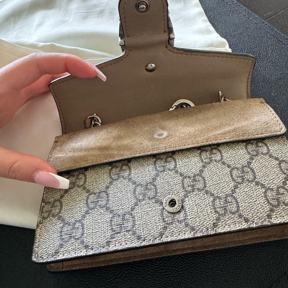 Gucci DIONYSUS GG SUPREME SUPER MINI BAG - Picture 6 of 16